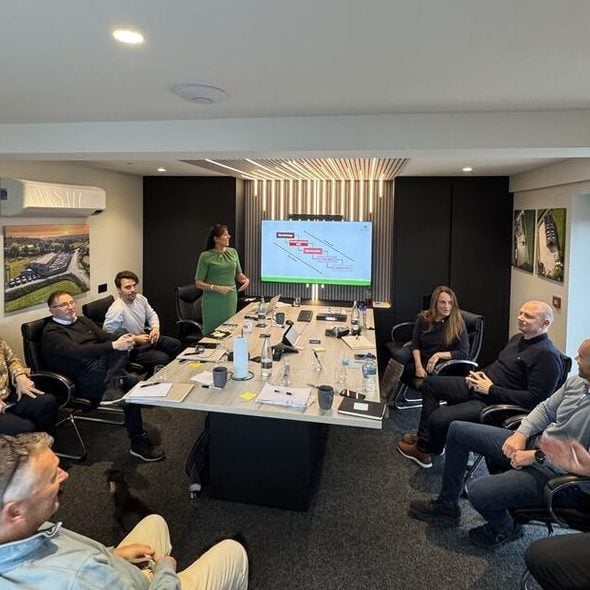 Marina Nicholas running a leadership session